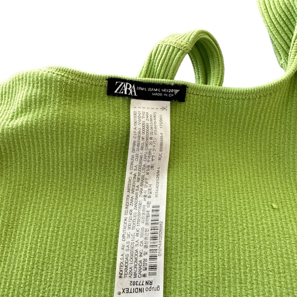 Zara Ribbed Crop Top - Picture 3 of 3